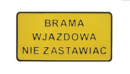 Panneau 29cm pas - panneau,