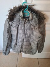 Doudoune fine grise / taille M