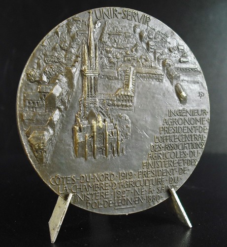 Médaille hervé budes - médaille, de