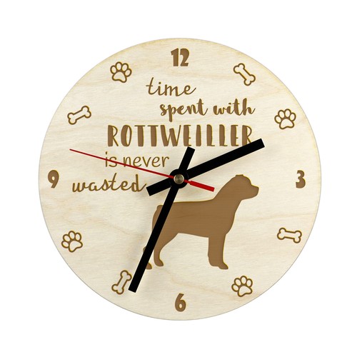 Rottweiler horloge - , en