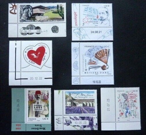 2021 timbres neufs - 2021/23, :