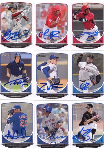 Phil ervin signed 2013 bowman - phil,