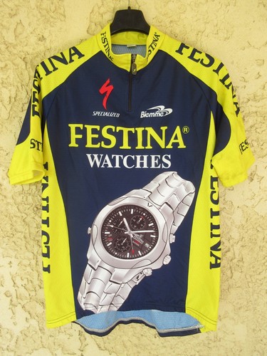 Maillot cycliste festina lotus - festina,