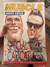 magazine Le Monde du Muscle Hors Serie  Caricatures Schwarzenegger Stallone