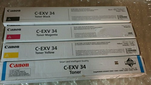 Toner canon exv34 yellow - canon, c-exv34