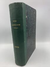 JOURNAL D'AGRICULTURE PRATIQUE,1864,Élevage,Chevaux,semoir, Matériel , reliure