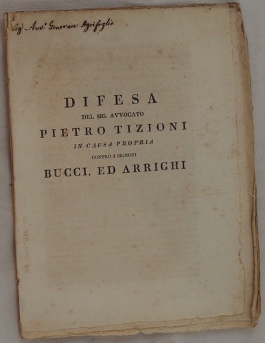 Difesa pietro tizioni cause - en,
