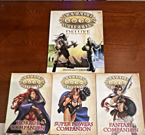 Savage worlds deluxe - savage, rpg