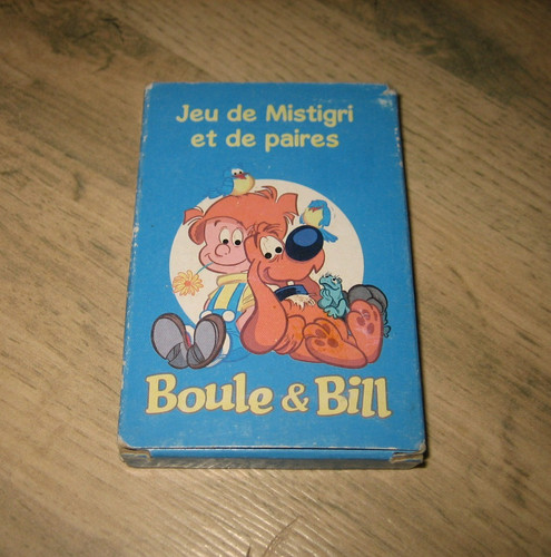 Jeu cartes boule - de, &