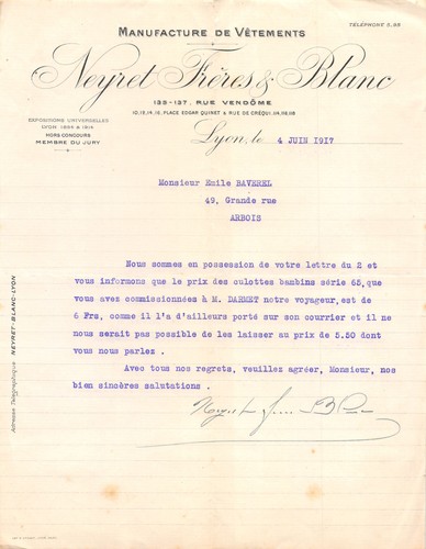 1917 manufacture vetements - 1917,