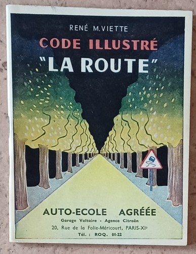 Livre code illustré route - livre,