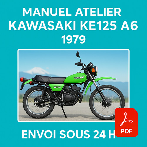 Manuel atelier kawasaki ke125 - atelier,