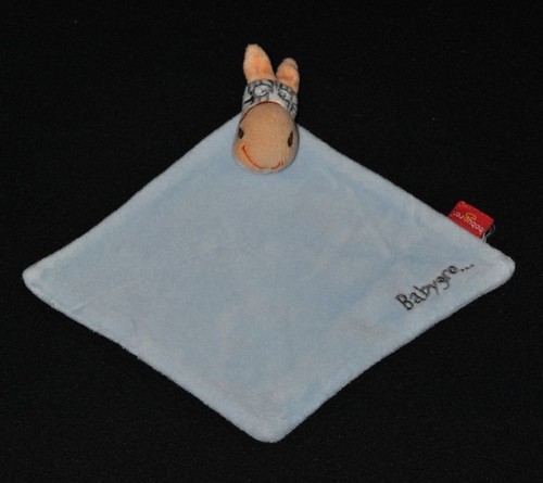 Peluche doudou zèbre cheval