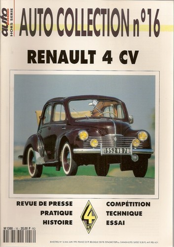 Auto collection renault 4cv - collection,