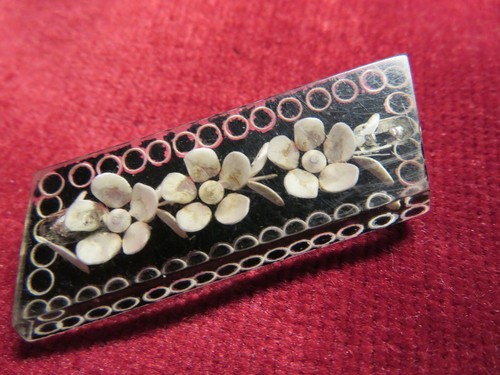 Broche barrette deuil - de,
