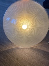 Verre lampe Holophane globe