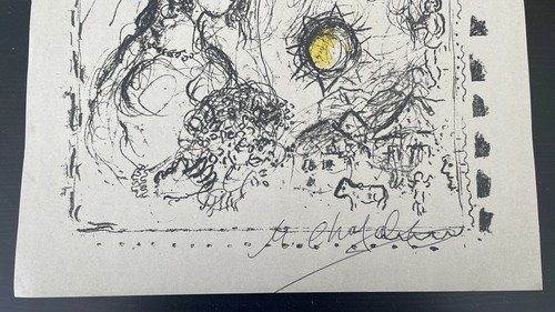 Marc chagall lithographie - marc,