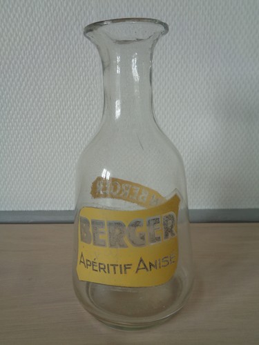 Ancienne carafe verre un - ancienne,