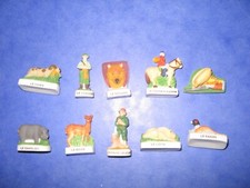 Série complete de 10 feves