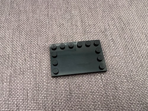 Lego black tile 6180 - black,