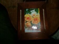 3 CADRES décoratifs reliés