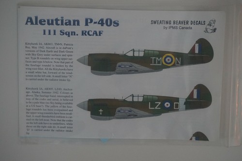Sweating beaver aleutian - sweating, 1/48