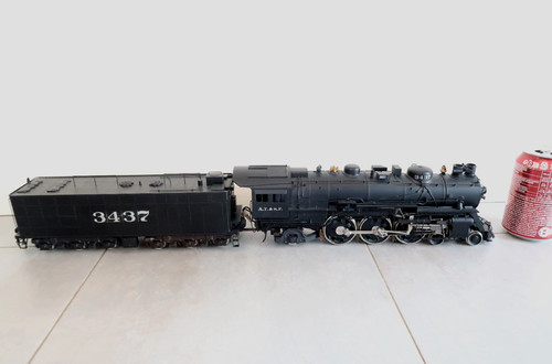 Locomotive 2 3437 - locomotive, at&sf