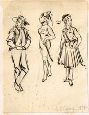 CHATEAU-THIERRY (02) ALBERT BLIGNY PEINTRE ELEVE DE BONNAT