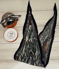 Foulard plissé Hermès fleur