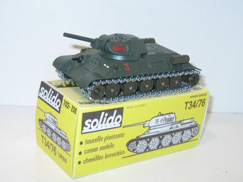 Solido char russe t34 - solido,,