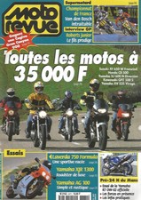 MOTO REVUE N°3371 SUZ XF 650 W FREEWIND / HONDA CB 500 / LAVERDA 750 FORMULA