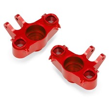 Pour 1/10 Traxxas E-MAXX T-Maxx E-Revo RC Car Steering Knuckles Aluminium Alloy