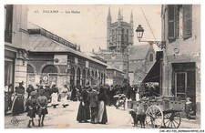 CAR-AFJP20-1009-76 - FECAMP - Les halles - Charette a chien