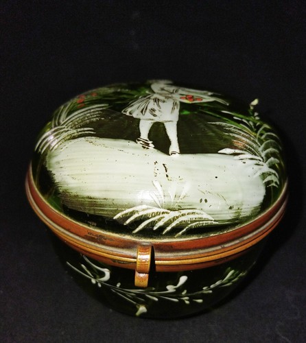 Belle bonbonnière verre - bonbonnière,