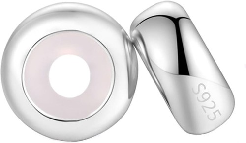 Sterling silver bead spacers - silver,