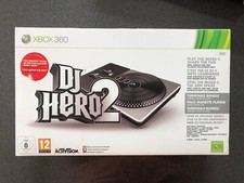 Coffret pack platine et jeu Dj hero 2 Xbox 360 comme neuf
