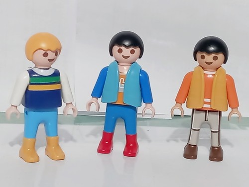 Playmobil figurines enfants - playmobil, x3