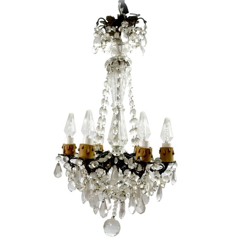 Lustre pampille style - lustre, de