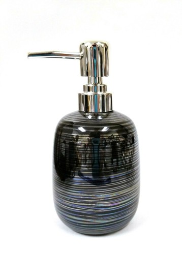 Neuf noir céramique - noir, spirale