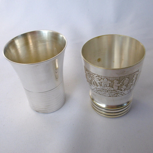 Timbales metal argente - 2,