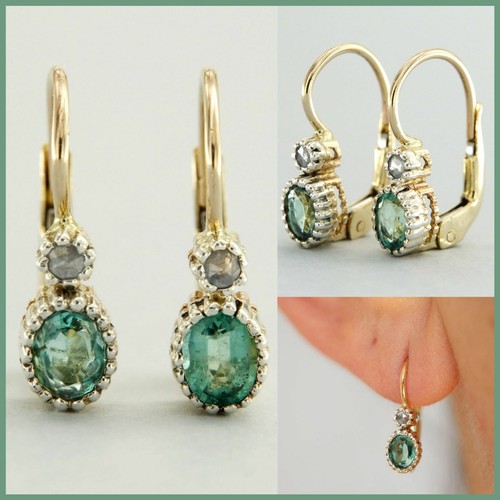 Boucles oreilles or jaune - d'oreilles, en