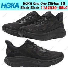 Taille homme HOKA One One Clifton 10 noir noir 1162030-BBLC
