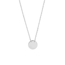 Collier Mini Disque Ajustable