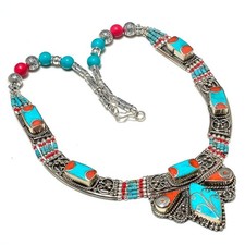 Collier boho pierre précieuse