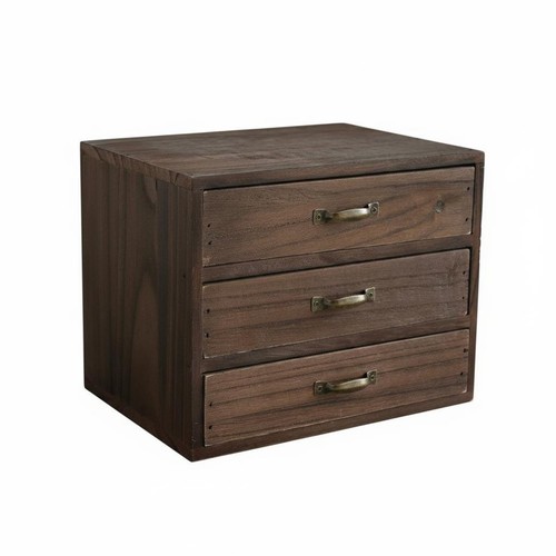 Boîte tiroirs bois - boîte,