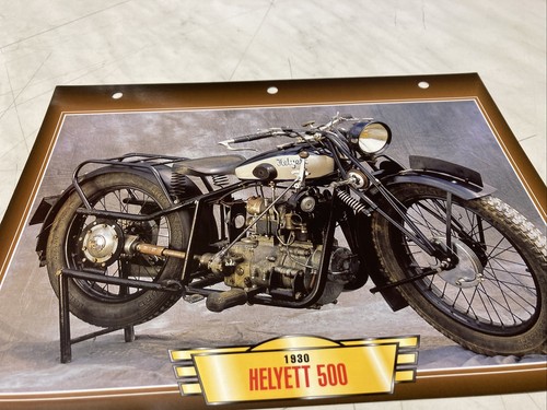 Helyett 500 1930 fiche carte