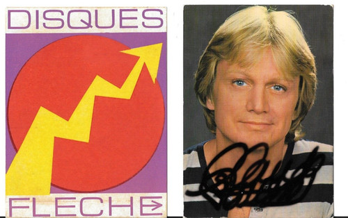 Carte dédicacée claude - de,