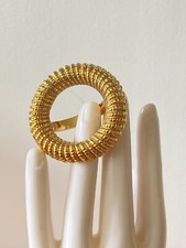 Guy Laroche Broche Boucle A Foulard jewelry necklace vintage bijoux Couture