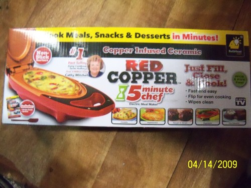 Copper red minute chef - copper,