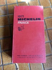 GUIDE  MICHELIN   ROUGE  1977